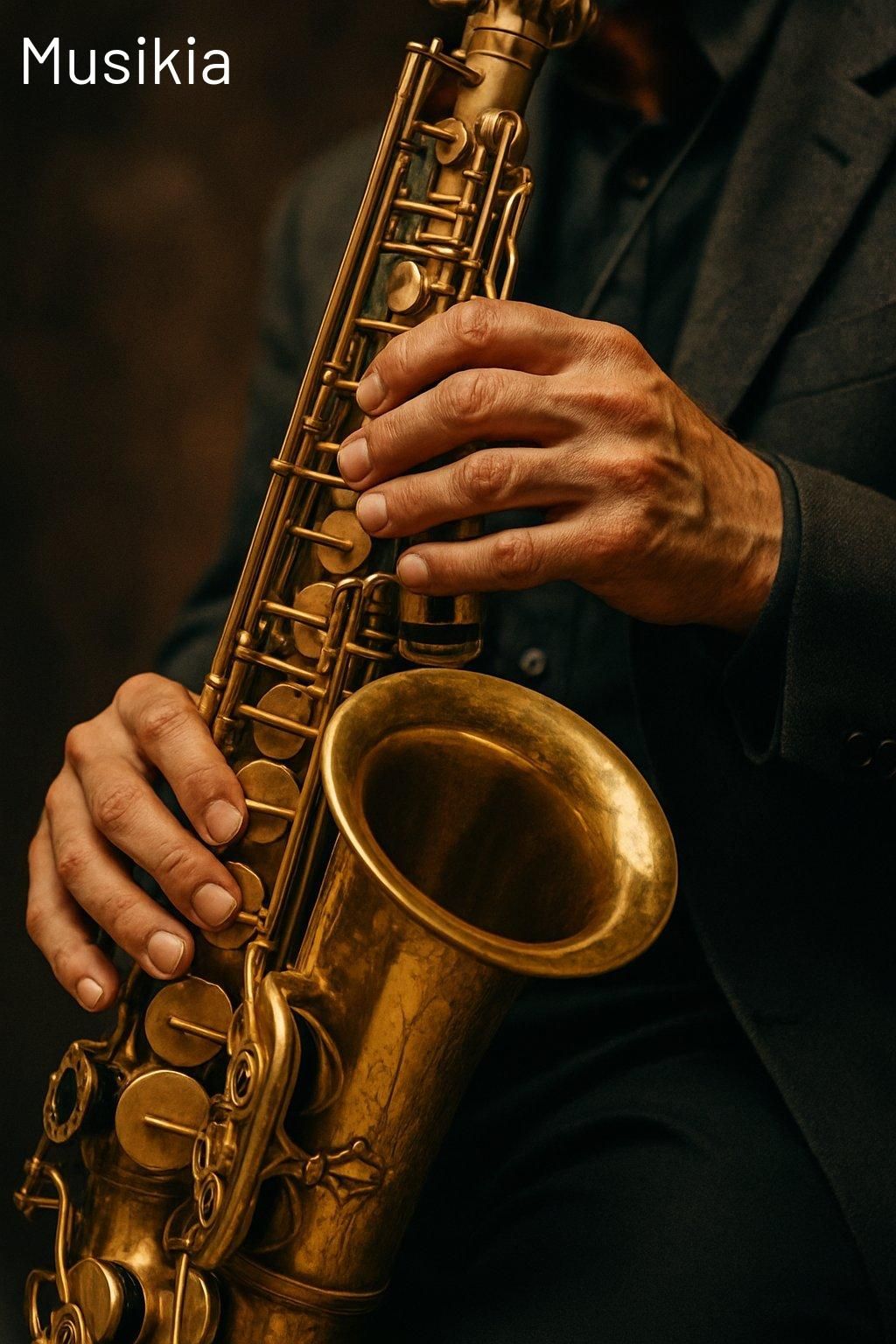 Close up jazz saxophone illustrant l'ambiance intime de l'album « Words Fall Short » de Joshua Redman.