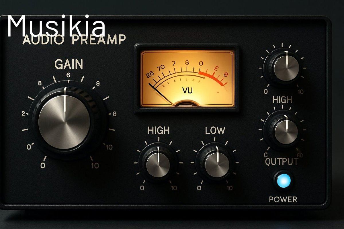 Définition et importance du préamplificateur dans l'enregistrement maison