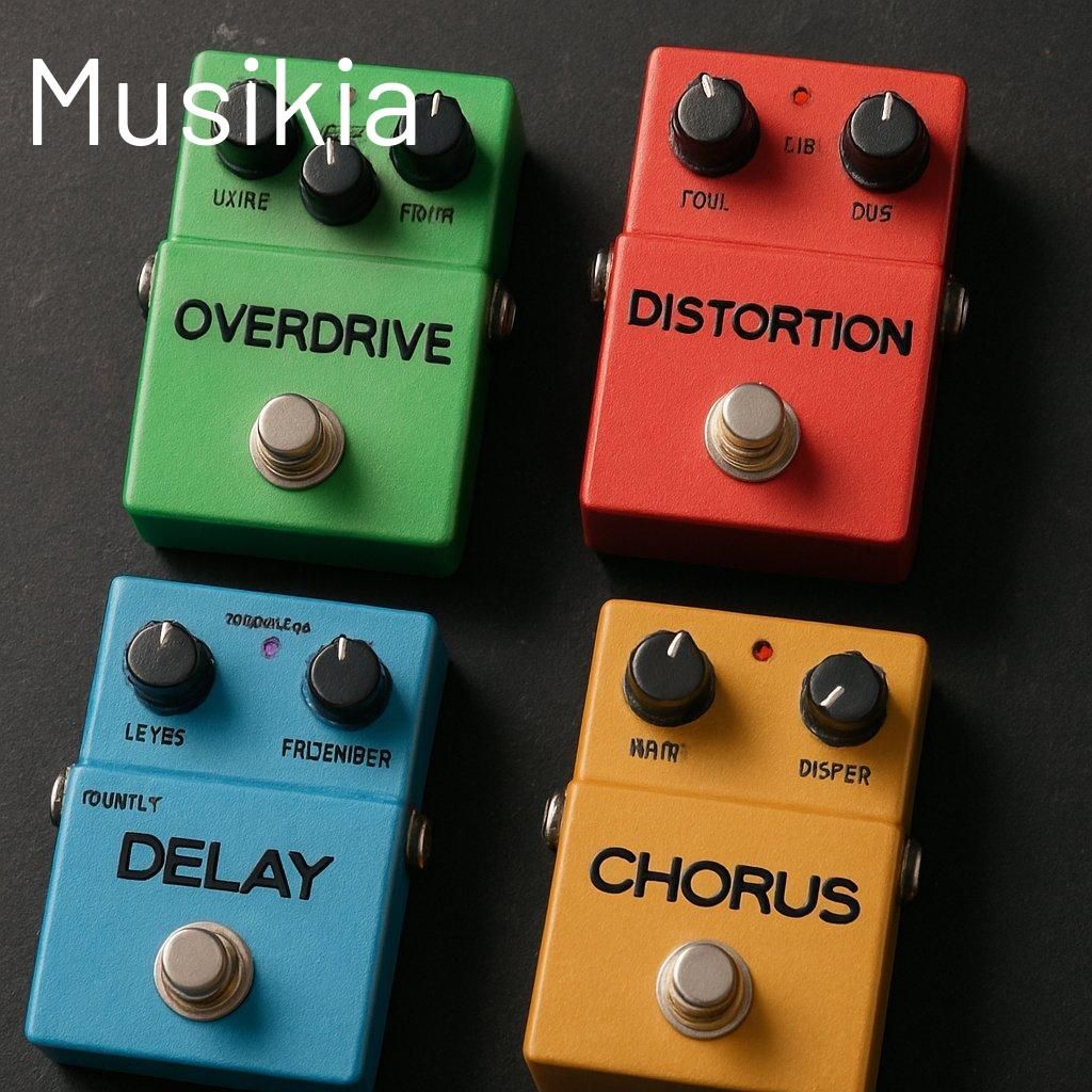 Pédales d’effets guitare : top 10 incontournables pour diversifier sa palette sonore